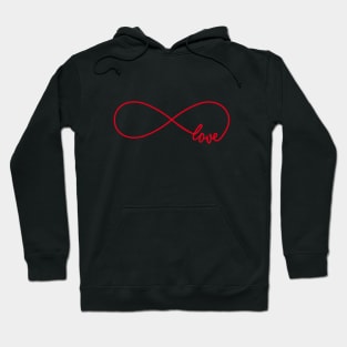 Never ending love, infinity sign Hoodie